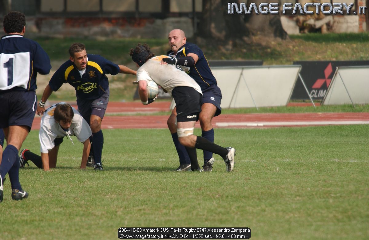 2004-10-03 Amatori-CUS Pavia Rugby 0747 Alessandro Zamperla